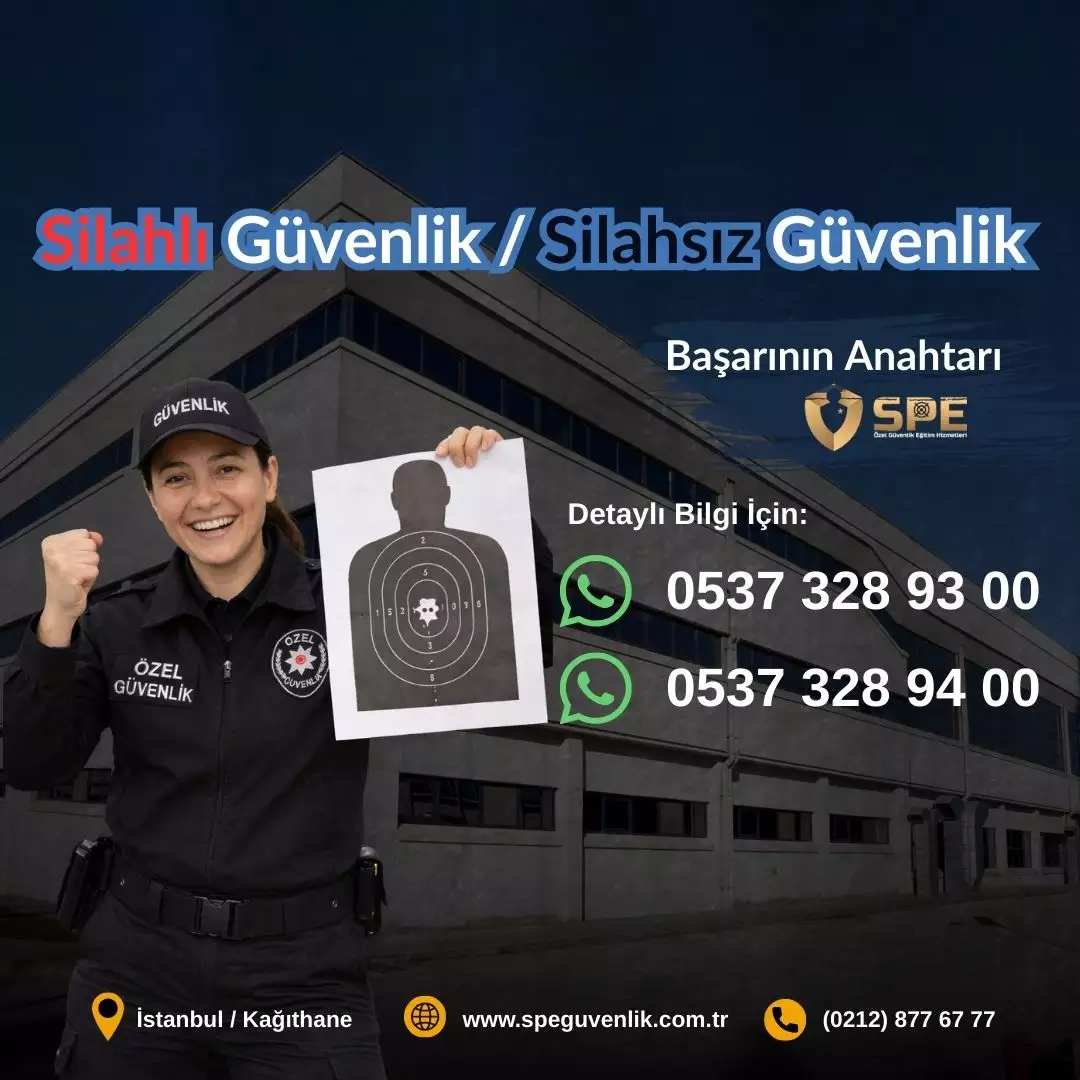 Silahlı Güvenlik Eğitimi  & Silahsız Güvenlik Eğitimi
